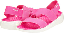 
                        
                          Load image into Gallery viewer, Crocs Women's Literide Stretch Sandals Slip on Shoes
                        
                      