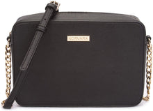 
                        
                          Muat gambar ke penampil Galeri, Korvara Saffiano Crossbody Bag - Womens Small Vegan Saffiano Leather Top-Zip Handbag
                        
                      