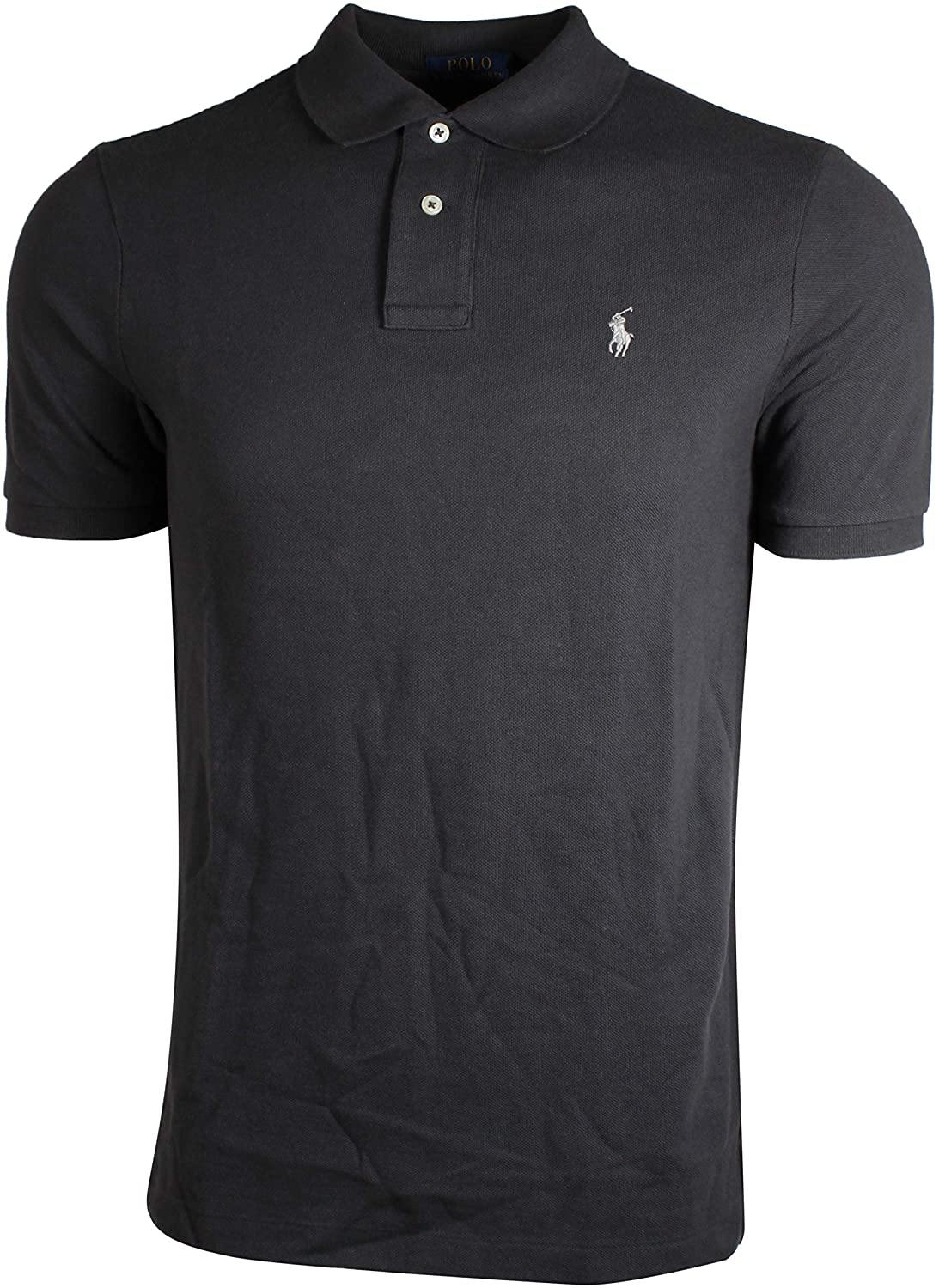 Polo RL Men's Custom Slim Fit Mesh Pony Shirt