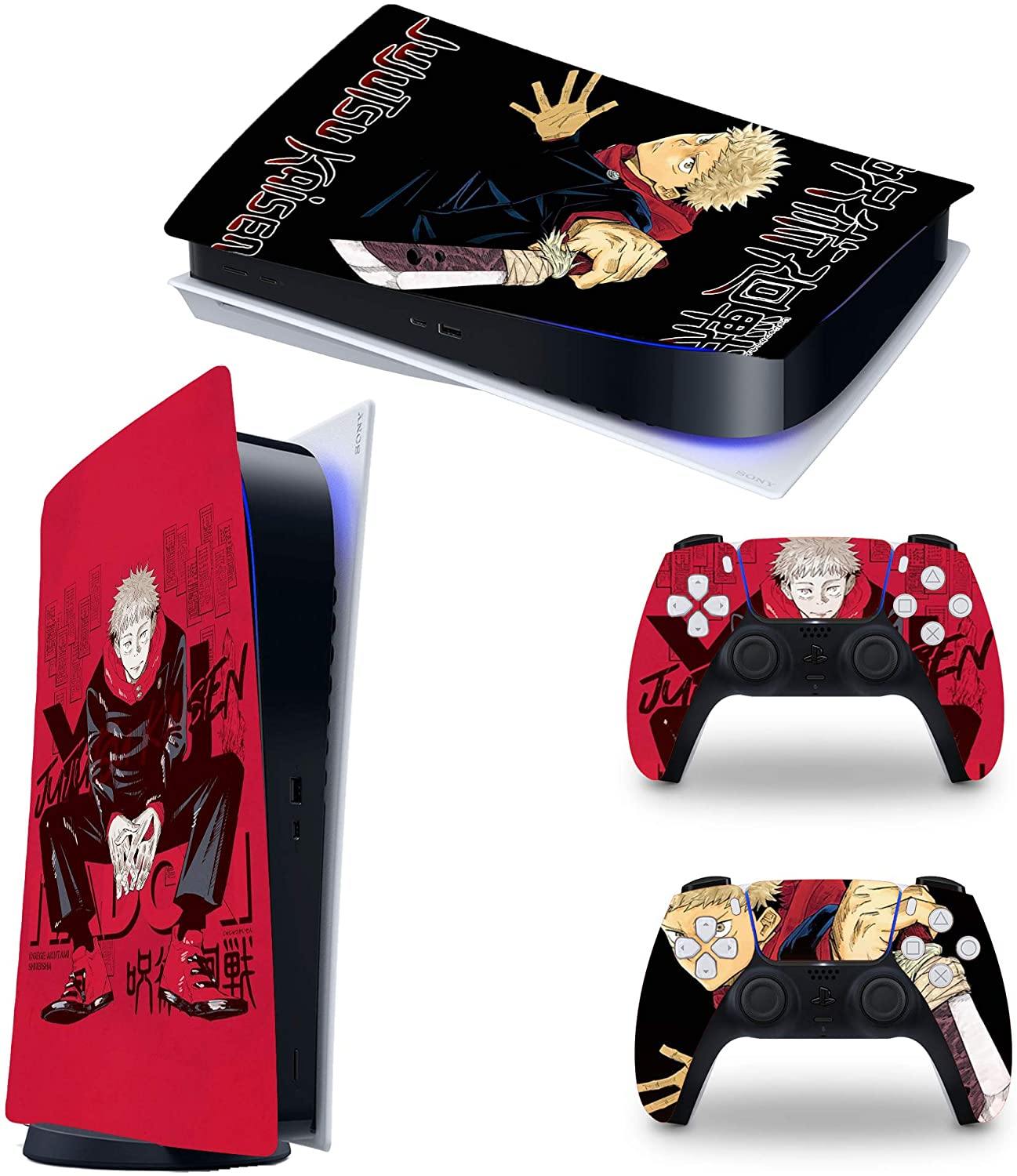 Jujutsu Kaisen Vinyl Skin Sticker Decal Cover for PS5 Console Headset by AMALA NAIDU - JOY2ESpree