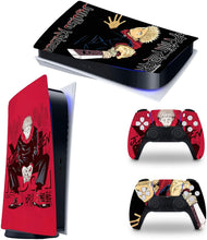 
                        
                          Muat gambar ke penampil Galeri, Jujutsu Kaisen Vinyl Skin Sticker Decal Cover for PS5 Console Headset by AMALA NAIDU - JOY2ESpree
                        
                      