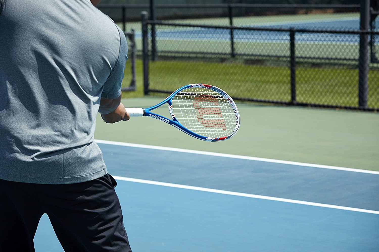 Wilson Adult Recreational Tennis Racket - Size 4 1/8”, 4 1/4", 4 3/8", 4 1/2" - JOY2ESpree