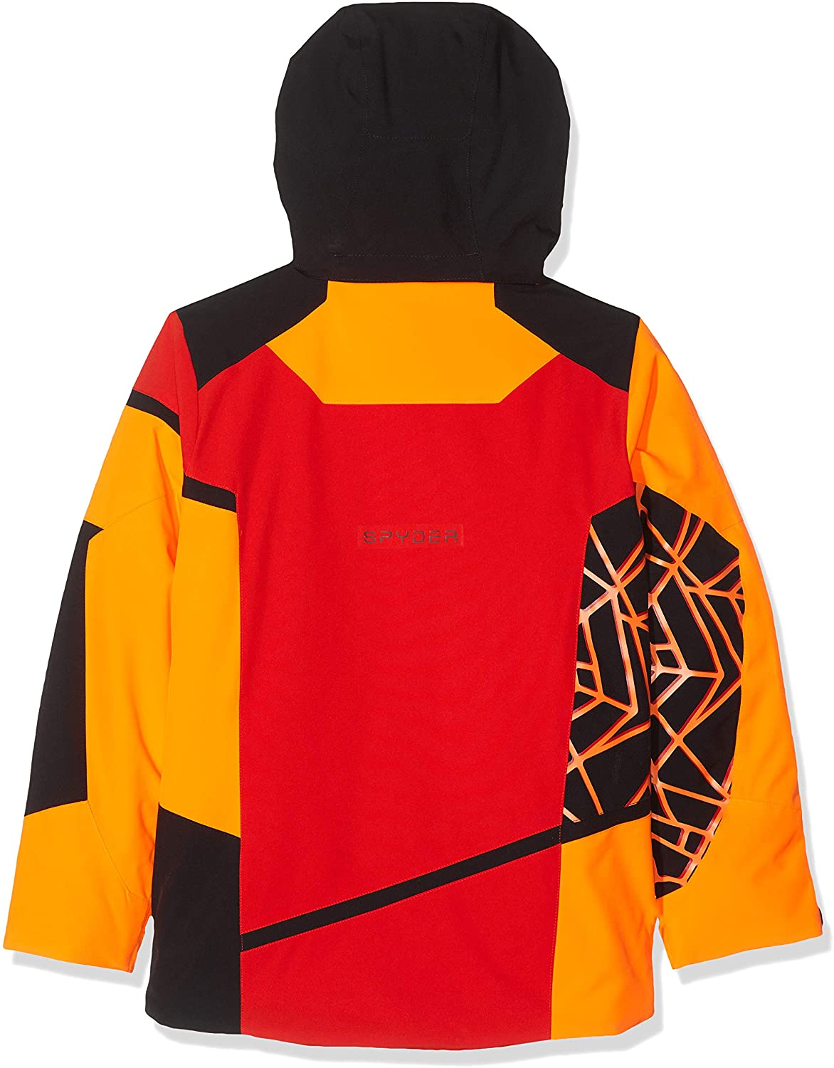 Spyder Boy’s Challenger Ski Jacket – Kids Full Zip Hooded Winter Coat