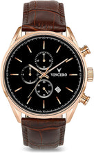 
                        
                          將圖片載入圖庫檢視器 Vincero Luxury Men's Chrono S Wrist Watch - Top Grain Italian Leather Watch Band - 43mm Chronograph Watch - Japanese Quartz Movement…
                        
                      