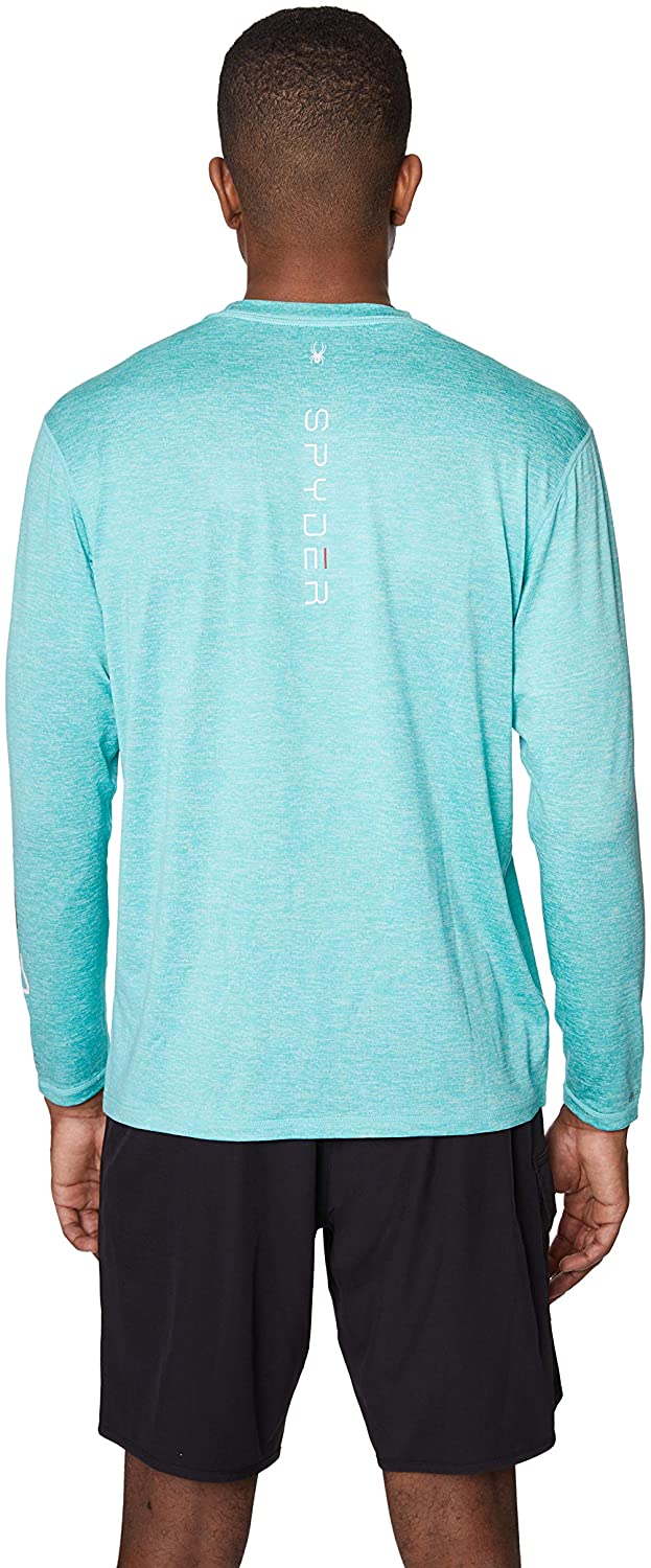 Spyder Men's Heather Long Sleeve Rashguard