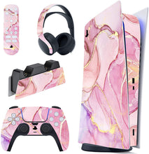 
                        
                          Load image into Gallery viewer, PlayVital Blue Nebula Full Set Skin Decal for PS5 Console Digital Edition - JOY2ESpree
                        
                      