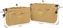 
                        
                          將圖片載入圖庫檢視器 Vercord Canvas Handbag Organizers, Sturdy Purse Insert Organizer Bag in Bag, 10 Pockets Beige Small
                        
                      