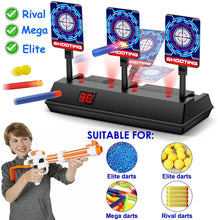 
                        
                          गैलरी व्यूवर में इमेज लोड करें, STOTOY Electronic Targets for Nerf Guns, Running Shooting Target Scoring Auto Reset Digital Targets with Track, Practice Toys with Moving and Static Modes,Toy for Kids-Boys &amp; Girls
                        
                      