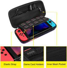
                        
                          गैलरी व्यूवर में इमेज लोड करें, Fintie Carry Case for Nintendo Switch - [Shockproof] Hard Shell Protective Cover Travel Bag w/10 Game Card Slots - JOY2ESpree
                        
                      