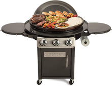 
                        
                          Cargar imagen en el visor de la galería, Cuisinart CGG-888 Grill Stainless Steel Lid 22-Inch Round Outdoor Flat Top Gas, 360° Griddle Cooking Center - JOY2ESpree
                        
                      