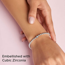 
                        
                          Muat gambar ke penampil Galeri, Pandora Jewelry Beads and Pave Cubic Zirconia Bracelet in Sterling Silver - JOY2ESpree
                        
                      
