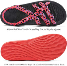 
                        
                          Muat gambar ke penampil Galeri, MEGNYA Women's Comfortable Walking Sandals with Arch Support Waterproof for Walking/Hiking/Travel/Wedding/Water Spot/Beach
                        
                      