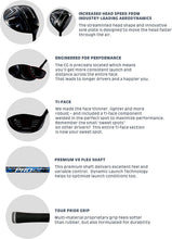 
                        
                          Load image into Gallery viewer, Aspire Pro-X Men's Titanium Face Adjustable 460cc Golf Driver Right Hand - Regular OR Stiff Flex Graphite - JOY2ESpree
                        
                      