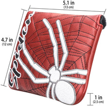 
                        
                          Load image into Gallery viewer, caiobob mytag Golf Mallet Putter Spider X Headcover with Hoop&amp;Loop Closure - JOY2ESpree
                        
                      