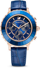 
                        
                          Load image into Gallery viewer, SWAROVSKI Women's Octea Lux Chrono Crystal Watch Collection, Leather Strap - JOY2ESpree
                        
                      