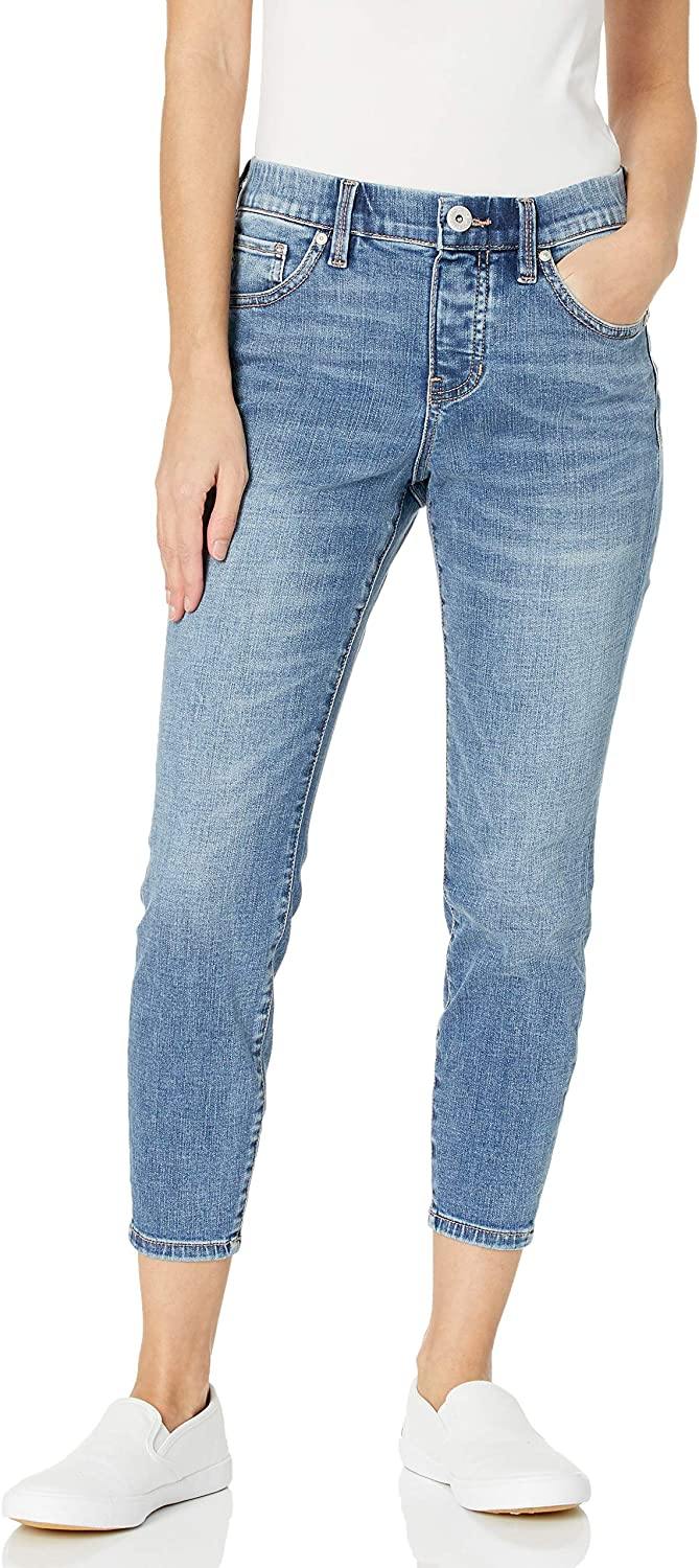 Jag Jeans Women's Petite Valentina Crop High Rise Jeans