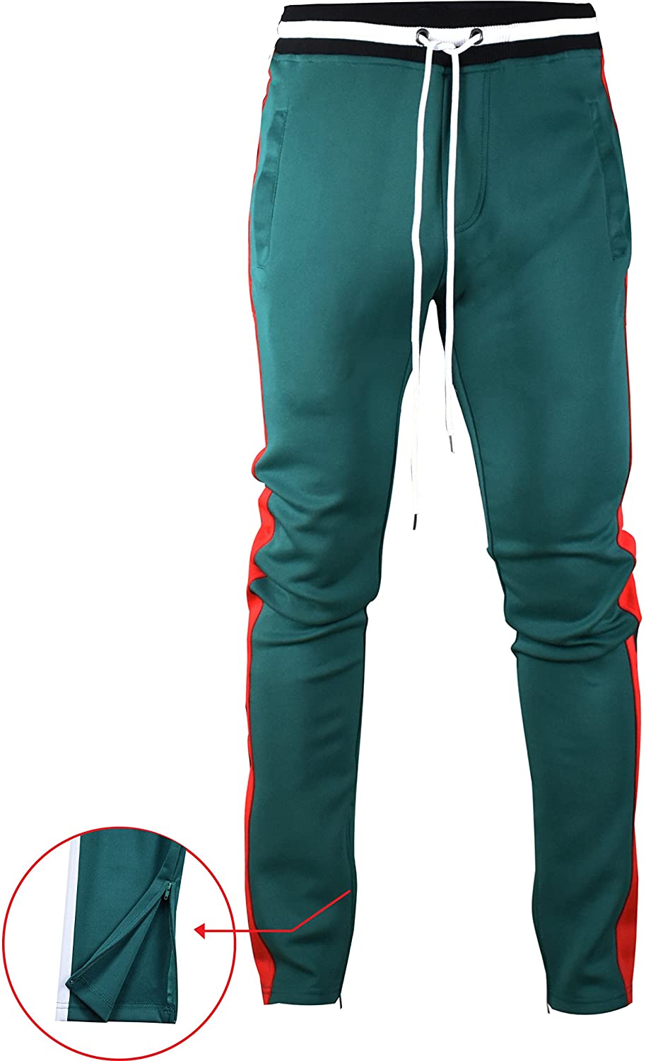 Screenshotbrand Mens Hip Hop Premium Slim Fit Track Pants