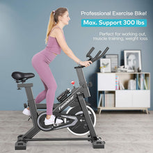 
                        
                          गैलरी व्यूवर में इमेज लोड करें, Famistar 40 lbs Quiet Flywheel 300 lbs Capacity Exercise Bike, Indoor Cycling Bike Stationary with LCD Display - JOY2ESpree
                        
                      
