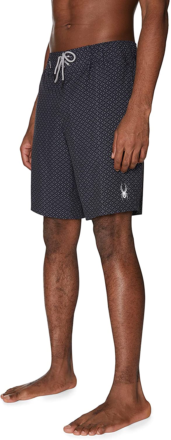 Spyder Men's 9" Geo Print Hybrid Board Short