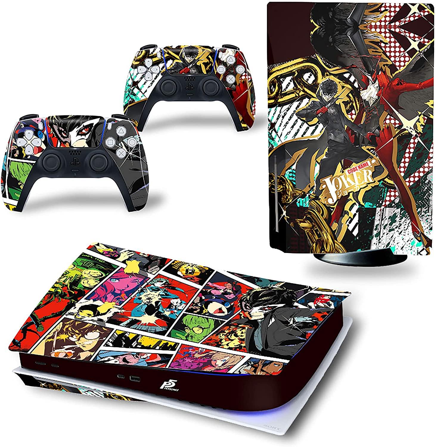 One Piece Ps5 Disk Version Vinyl Stickers Ps5 Console Skin and Controller Skin Beautiful Scratch-Resistant No Bubbles-ps-5 - JOY2ESpree