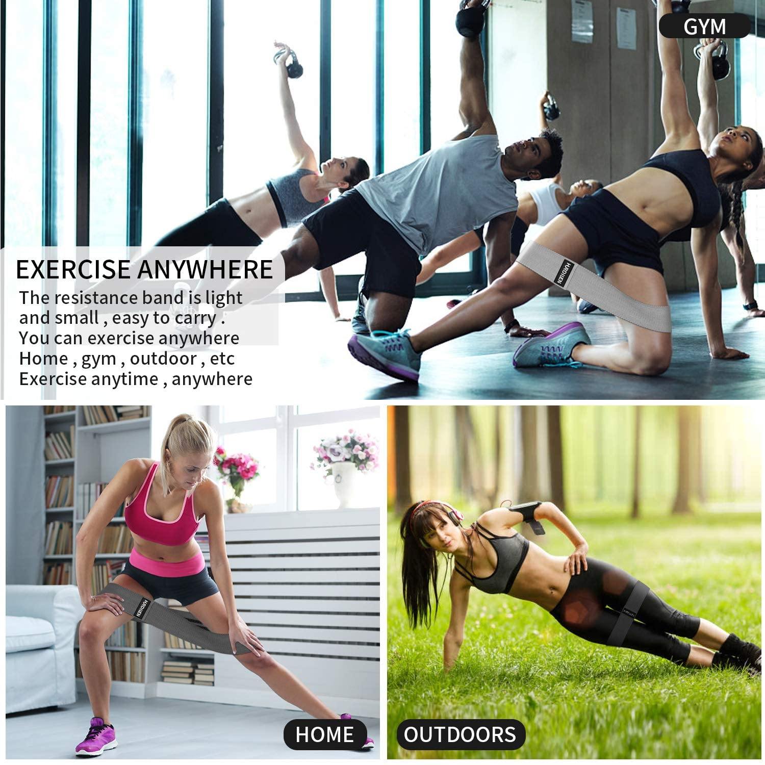 Hurdilen Resistance Bands Loop Exercise Bands - JOY2ESpree