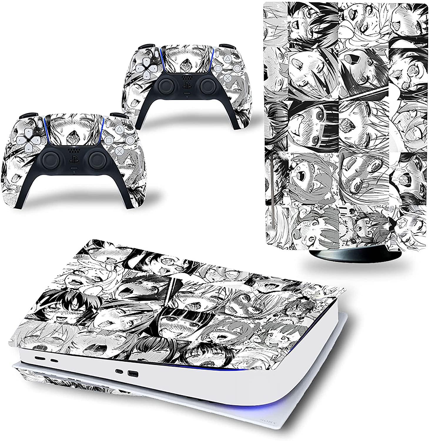 One Piece Ps5 Disk Version Vinyl Stickers Ps5 Console Skin and Controller Skin Beautiful Scratch-Resistant No Bubbles-ps-5 - JOY2ESpree