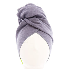 
                        
                          Load image into Gallery viewer, AQUIS - Original Long Hair Towel, Ultra Absorbent &amp; Fast Drying Microfiber Towel for Longer Hair, Dark Grey, Long (19 x 44 Inches)
                        
                      