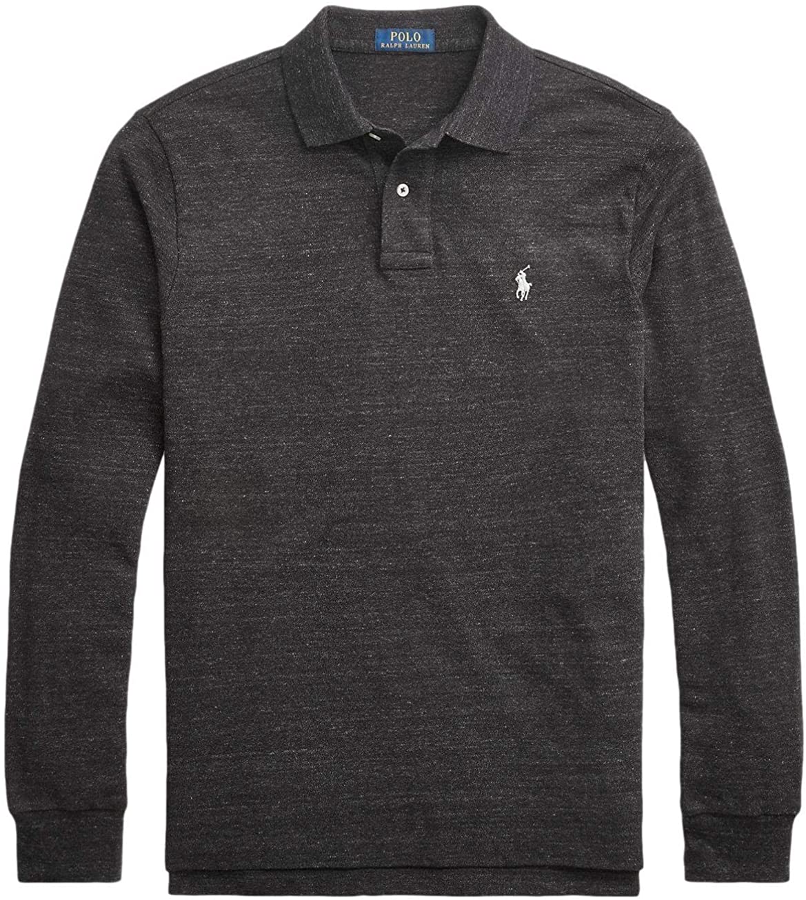 POLO RALPH LAUREN Men's Long Sleeve Mesh Polo Shirt