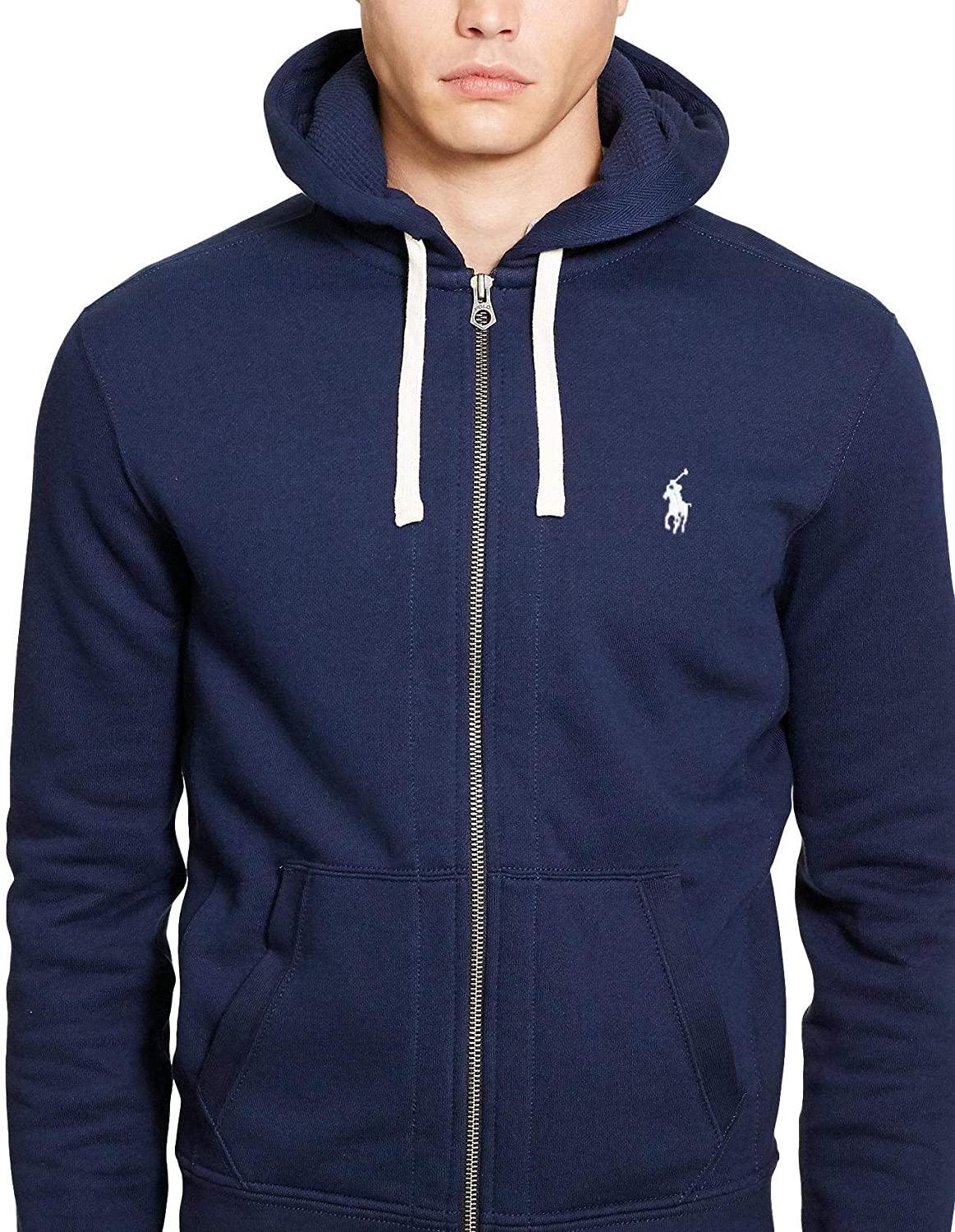 Ralph Lauren Polo Classic Full-Zip Fleece Hooded Sweatshirt