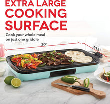 
                        
                          Muat gambar ke penampil Galeri, DASH DEG200GBRD01 Everyday Nonstick Electric Griddle for Pancakes, Burgers, Quesadillas, Eggs &amp; other on the go Breakfast - JOY2ESpree
                        
                      