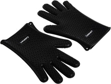 
                        
                          गैलरी व्यूवर में इमेज लोड करें, Cuisinart CGM-520 Heat Resistant Silicone Gloves, Black (2-Pack) - JOY2ESpree
                        
                      