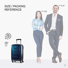 
                        
                          Cargar imagen en el visor de la galería, Samsonite Winfield 2 Hardside Expandable Luggage with Spinner Wheels, Charcoal, Checked-Large 28-Inch
                        
                      