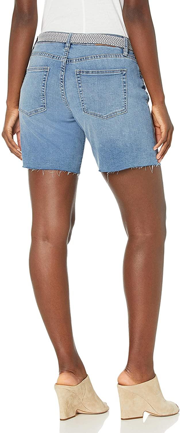 Jag Jeans Women's Demi 8" Belted Boyfriend Short