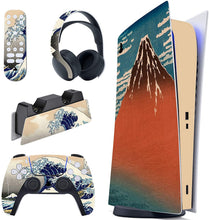 
                        
                          Load image into Gallery viewer, PlayVital Blue Nebula Full Set Skin Decal for PS5 Console Digital Edition - JOY2ESpree
                        
                      