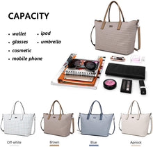 
                        
                          Cargar imagen en el visor de la galería, K.EYRE Women's Soft Faux Leather Tote Bag Purse Handbags Wallet Tote Shoulder Bag Purse Large Capacity
                        
                      