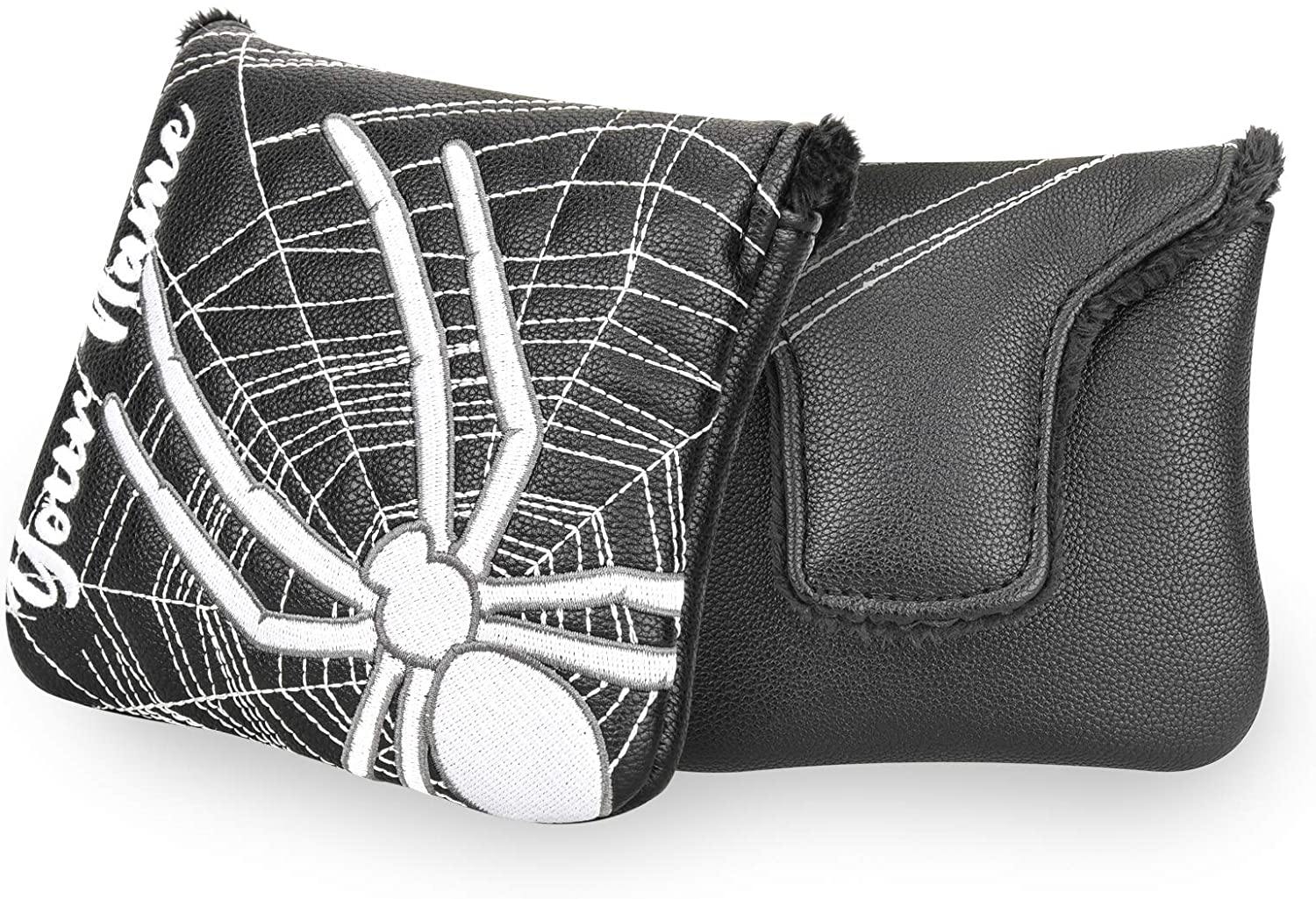 caiobob mytag Golf Mallet Putter Spider X Headcover with Hoop&Loop Closure - JOY2ESpree