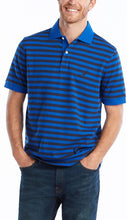 
                        
                          गैलरी व्यूवर में इमेज लोड करें, Nautica Men's Classic Fit 100% Cotton Soft Short Sleeve Stripe Polo Shirt - JOY2ESpree
                        
                      