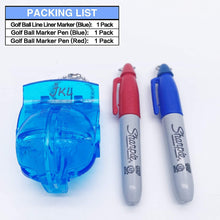 
                        
                          Load image into Gallery viewer, JKL Golf Ball Marker Alignment Tool-Golf Accessories for Golf Ball Marker Line Liner Drawing Stencil Kit - JOY2ESpree
                        
                      