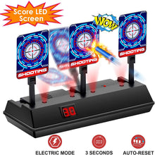
                        
                          गैलरी व्यूवर में इमेज लोड करें, STOTOY Electronic Targets for Nerf Guns, Running Shooting Target Scoring Auto Reset Digital Targets with Track, Practice Toys with Moving and Static Modes,Toy for Kids-Boys &amp; Girls
                        
                      