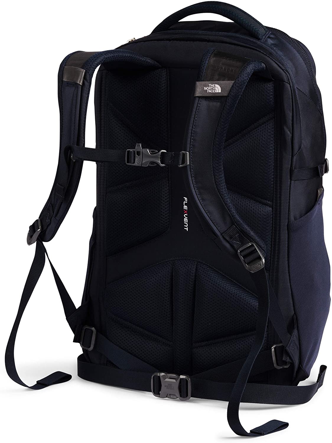 The North Face Women's Recon Backpack, TNF Black Heather/Silver Reflective, One Size