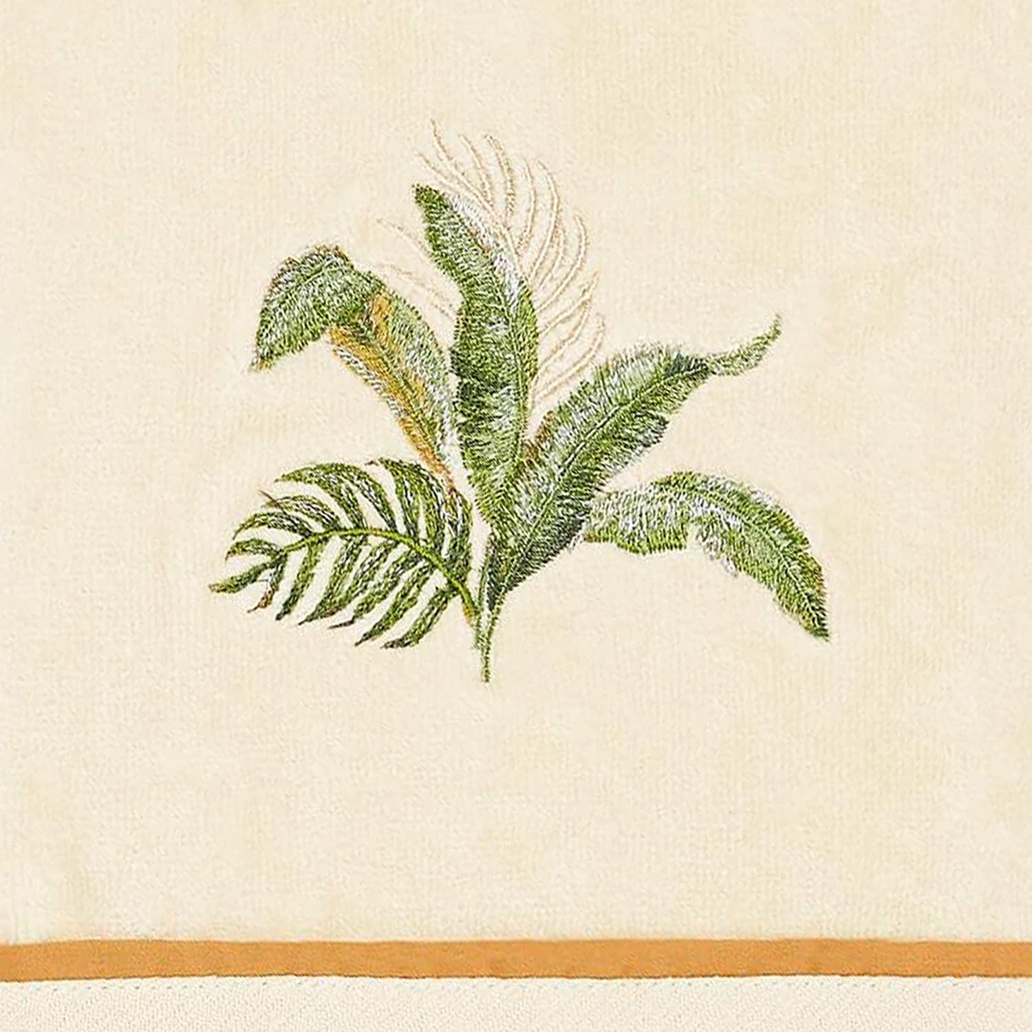 Tommy Bahama Palmiers Hand Towel, 28 x 16, Ivory