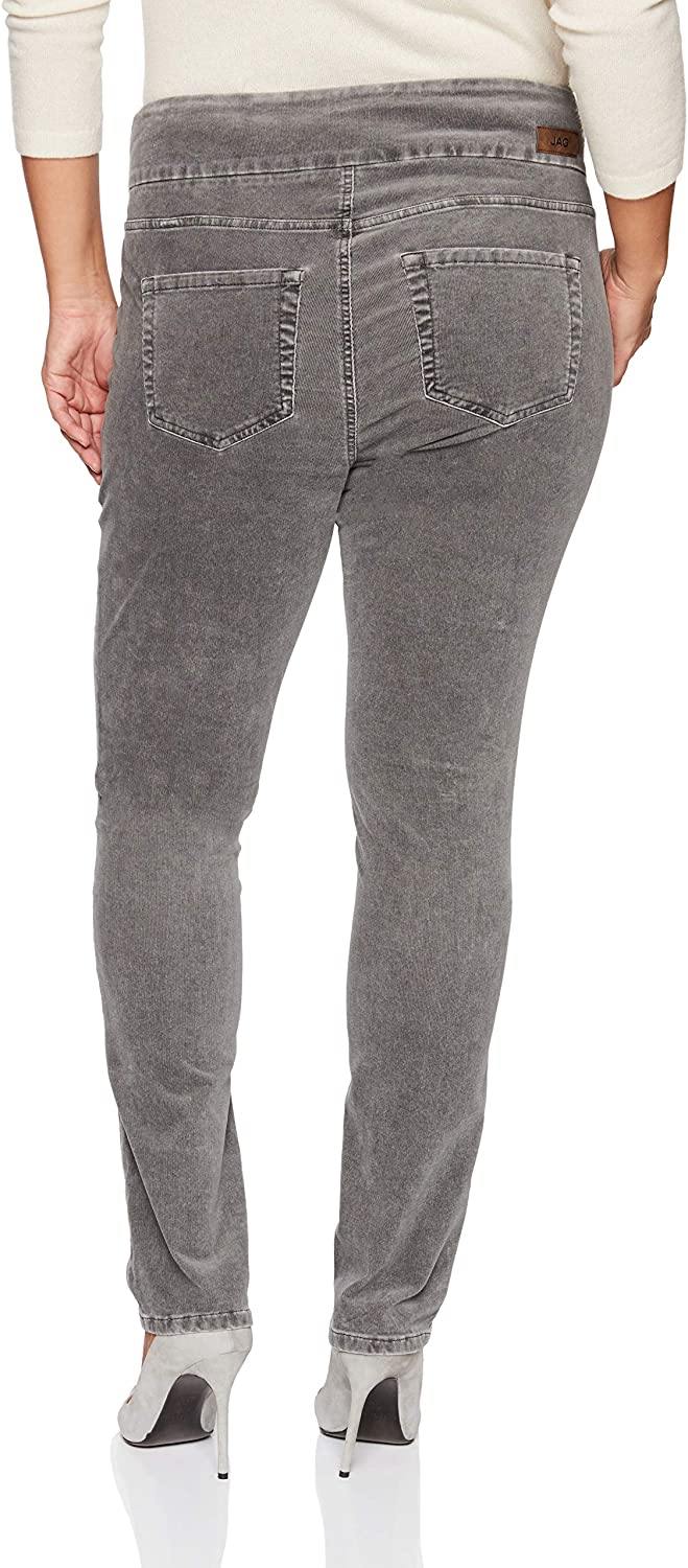Jag Jeans Women's Plus Size Peri Straight Pull on Corduroy Pant