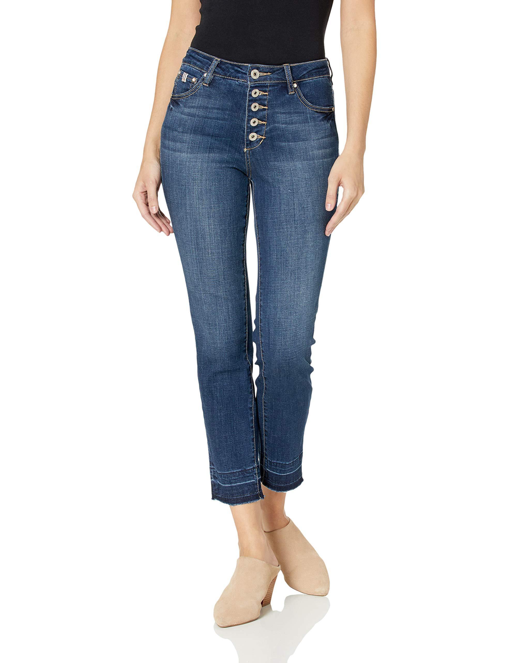Jag Jeans Women's Gwen Button Fly Slim Ankle Jean
