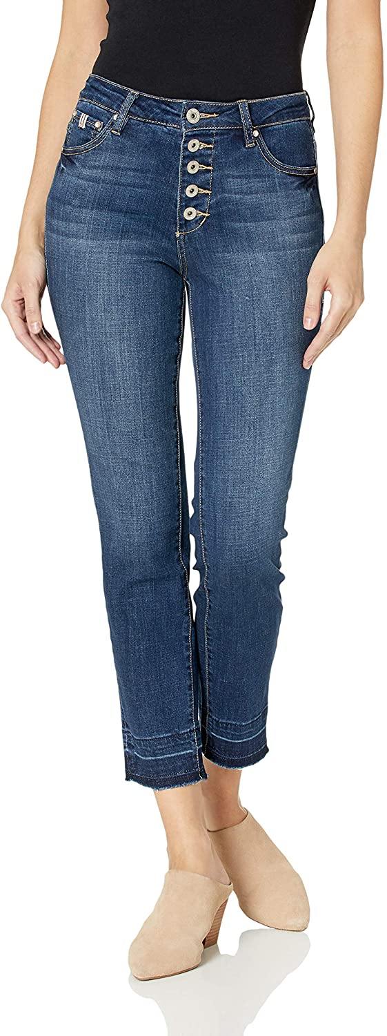 Jag Jeans Women's Gwen Button Fly Slim Ankle Jean