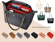 
                        
                          將圖片載入圖庫檢視器 Vercord Felt Organizer Insert for Purse Handbag Tote Bag in Bag Inside Shaper Divider Neo Beige Small
                        
                      