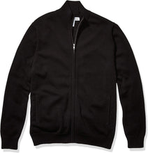 
                        
                          Load image into Gallery viewer, Amazon Essentials Men's Full-Zip Cotton Sweater
                        
                      