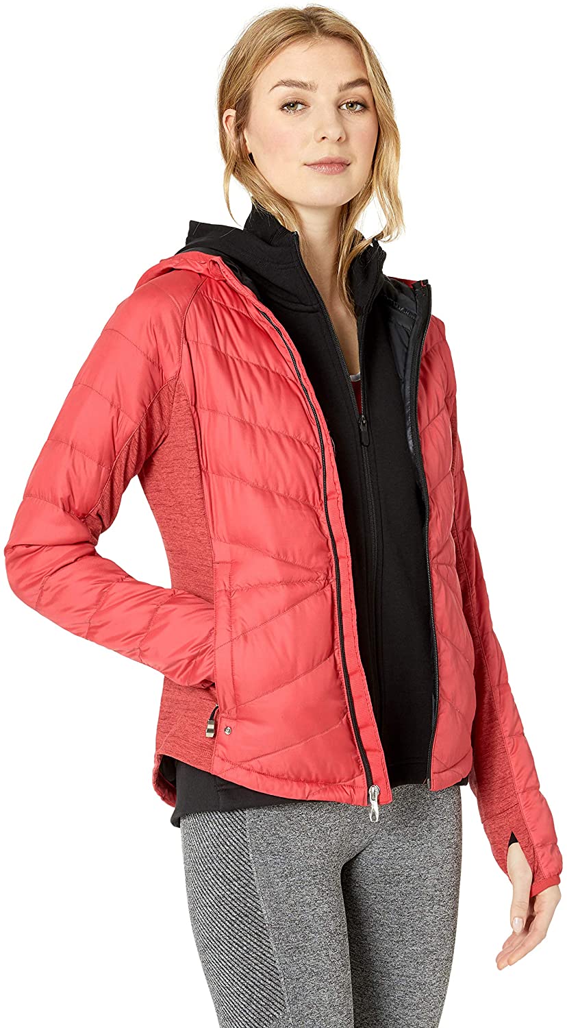 HIBISCUS/HIBISCUS womens Women's Solitude Hoody Down Jacket