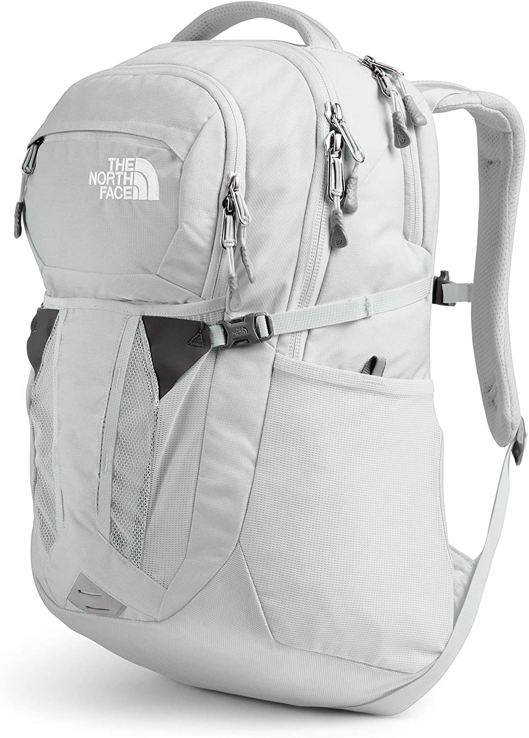 The North Face Women's Recon Backpack, TNF Black Heather/Silver Reflective, One Size