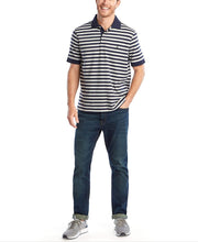 
                        
                          गैलरी व्यूवर में इमेज लोड करें, Nautica Men's Classic Fit 100% Cotton Soft Short Sleeve Stripe Polo Shirt - JOY2ESpree
                        
                      