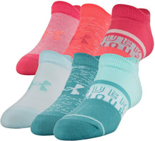 
                        
                          Load image into Gallery viewer, Under Armour Youth Essential 2.0 No Show Socks, 6-Pairs
                        
                      